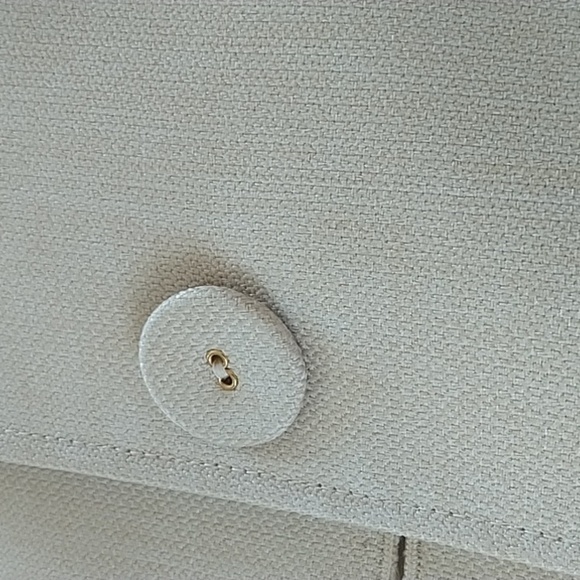 LeSuit Petite Classic Covered Button Blazer Jacket 8P - Picture 3 of 13